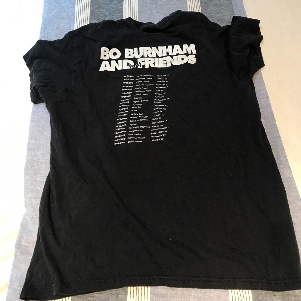 Bo Burnham 2010 tour t-shirt